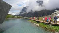 oben auf dem Trollstigen