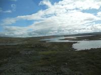 sehr rauhe Landschaft der Hardangervidda