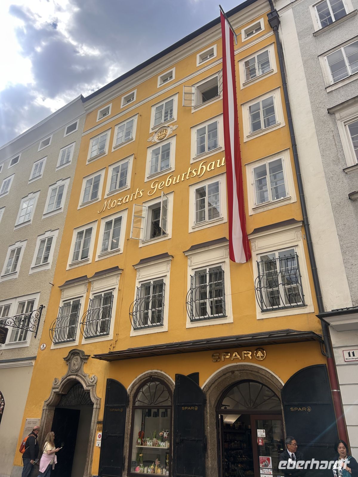 Geburtshaus Mozart  &ndash; &copy;  (Eberhardt TRAVEL)