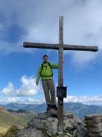 157 auf dem Kreuzjoch - höchster Punkt der Tour