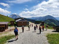 2. Etappe vom Tegernsee zum Achensee, Blaubergalm