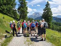 2. Etappe vom Tegernsee zum Achensee, Zirbenunterrricht