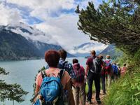 3.Etappe, Gaisalmsteig entlang des Achensees