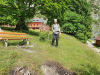 3.Etappe, Gaisalmsteig entlang des Achensees, Steffi unsere Wanderleiterin