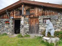 4. Etappe, 2.Teil, von Fügen nach Hochfügen, Gartalm wo Bruno der Bär Honig stahl