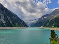 6.Etappe von Mayrhofen nach Südtirol ins Pfitschtal, am Schlegeisspeicher