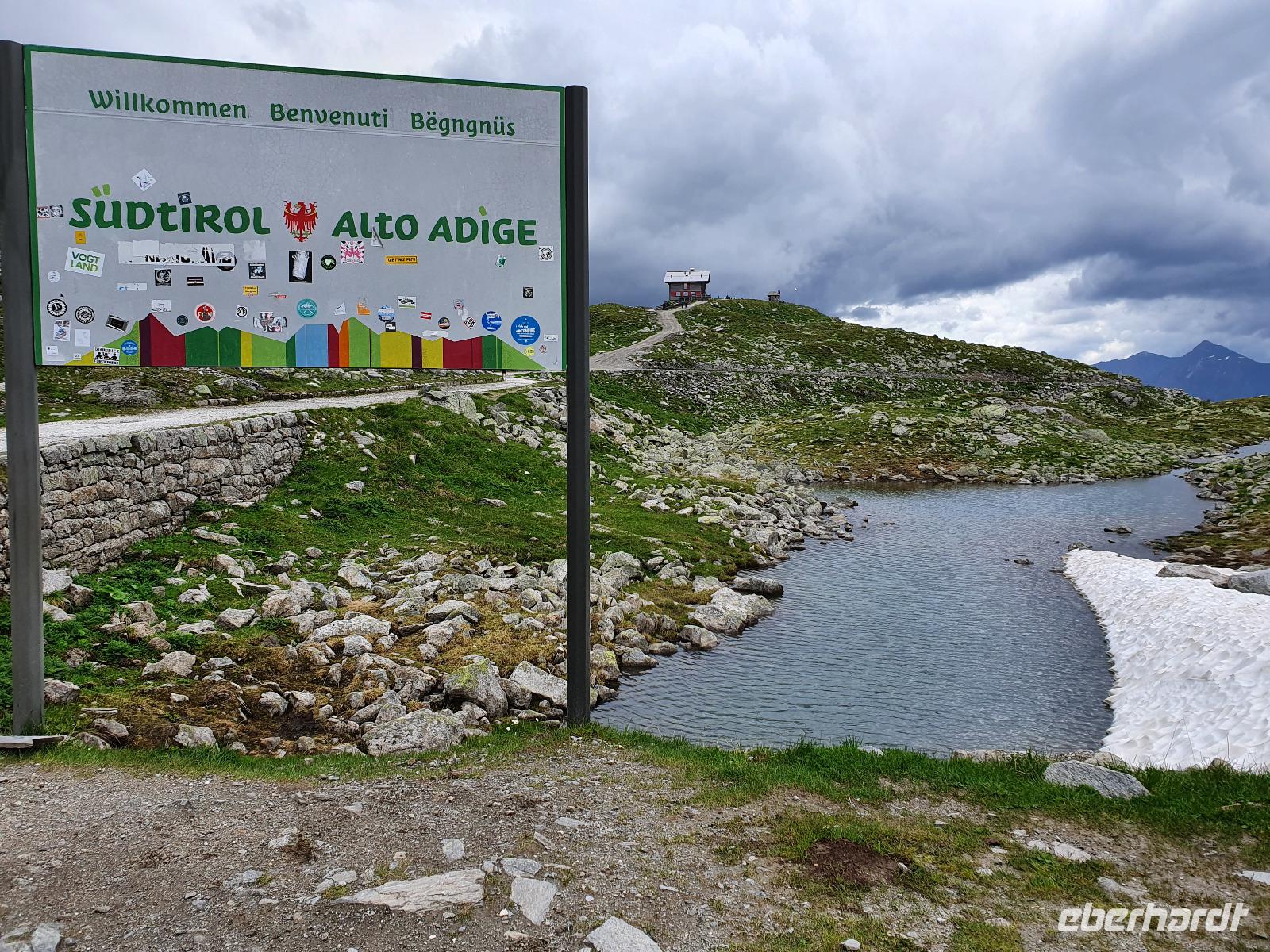 6.Etappe von Mayrhofen nach Südtirol ins Pfitschtal, Pfitscherjoch