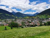 7.Etappe, vom Pfitschtal nach Sterzing, Blick auf Sterzing