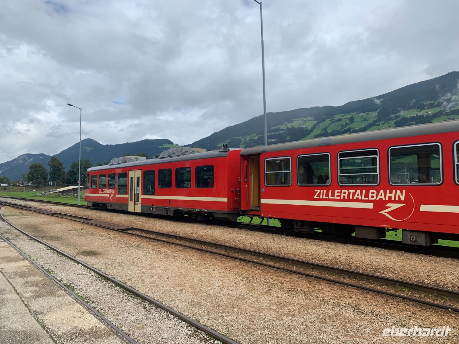 107 Fahrt mit der Zillertalbahn nach Mayrhofen