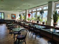 Bad Wiessee, Frühstücksraum im Hotel Bussi Baby 