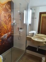 Badezimmer im Hotel Fischerwirt