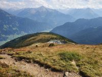 Blick zum Melchboden, Wanderendpunkt