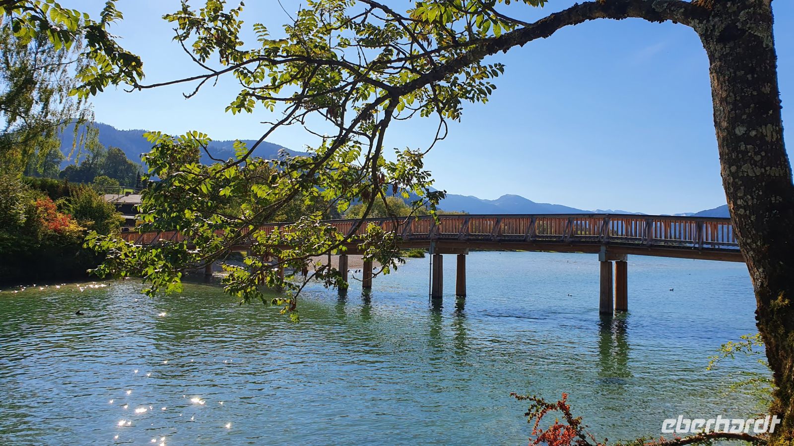 Gmund, Brücke über den Mangfall