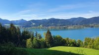 Blick vom Tegernseer Höhenweg auf Bad Wiessee