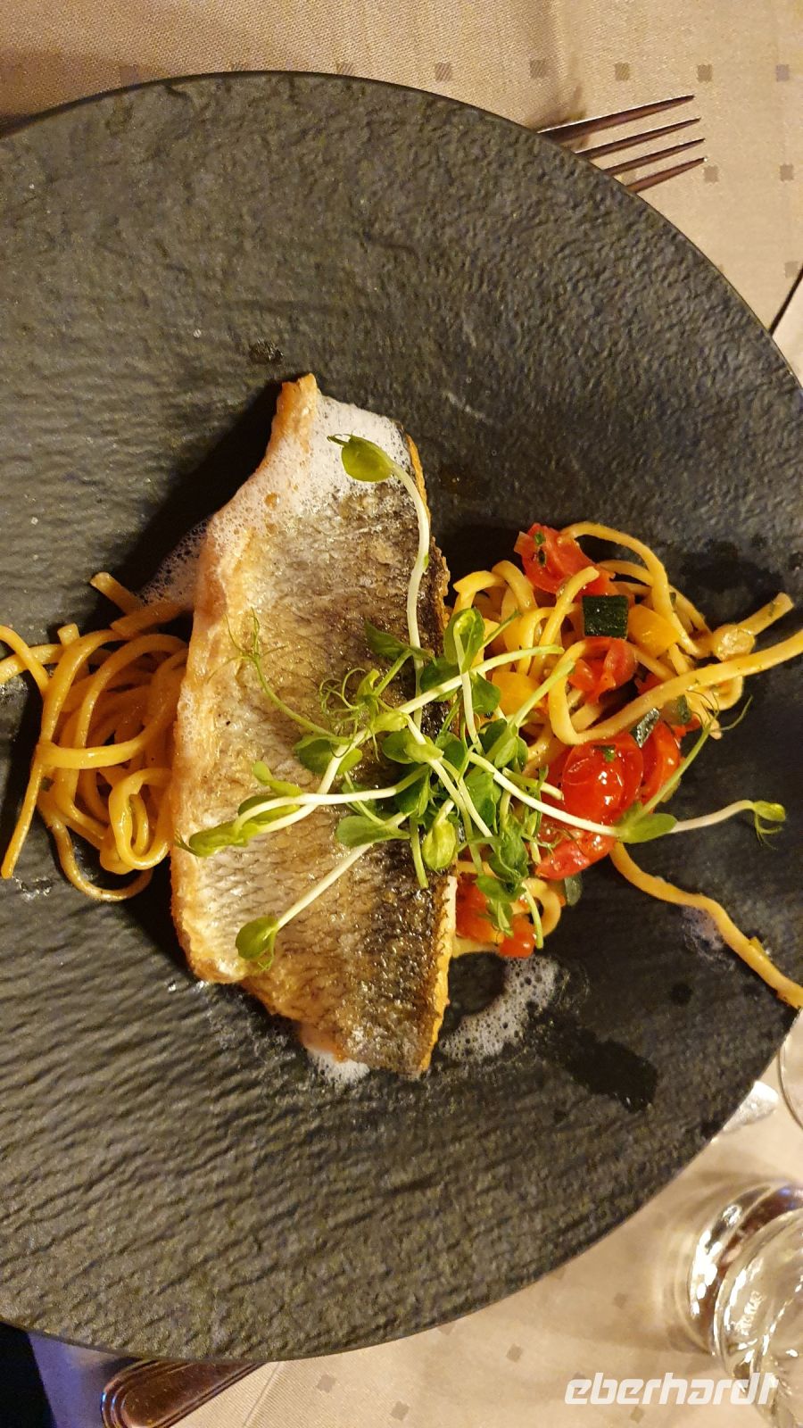 Abendessen im Hotel Terrassenhof immer eine Augenweide