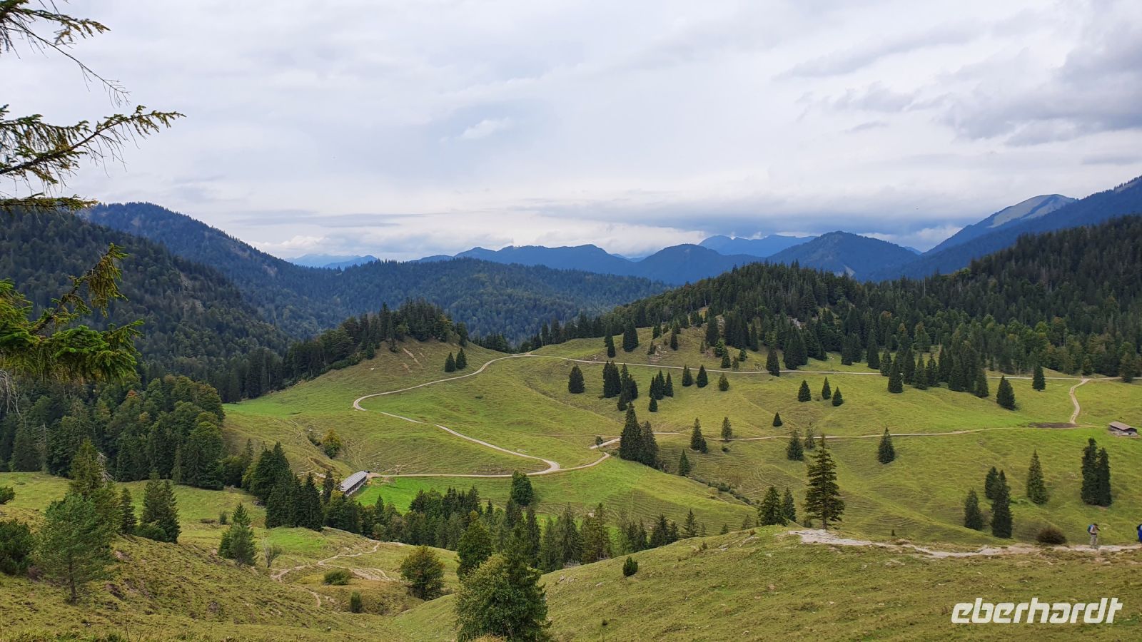 Blick auf die Königsalm vom Graseck