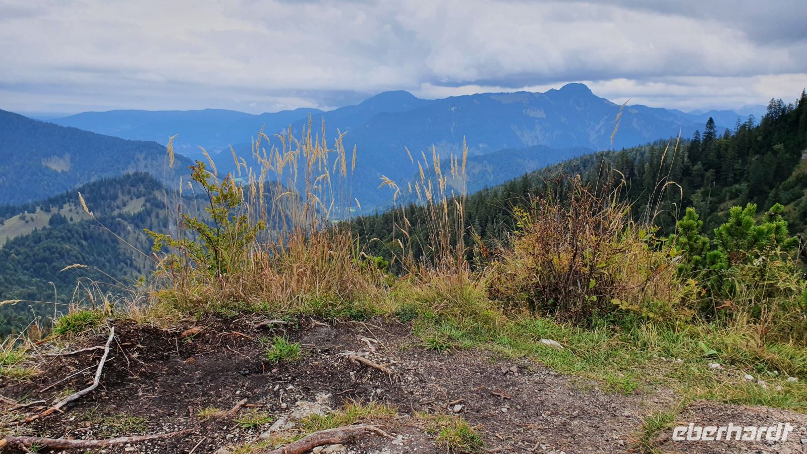 Blick zurück auf Kreuth