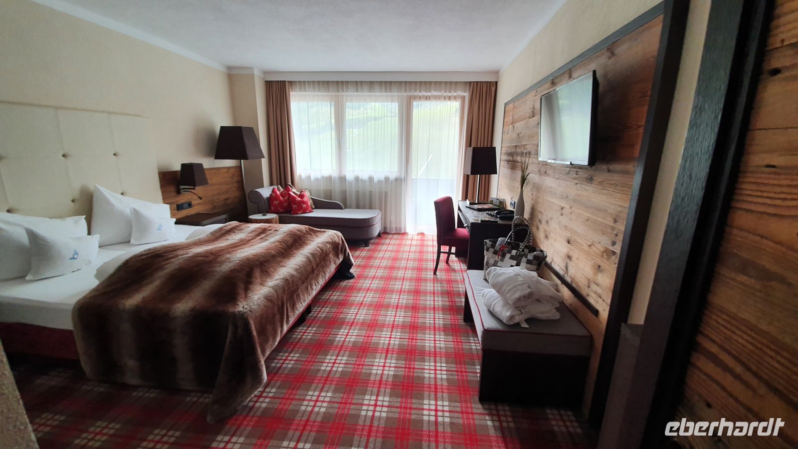 Hochfügen, Hotelzimmer im Lamark