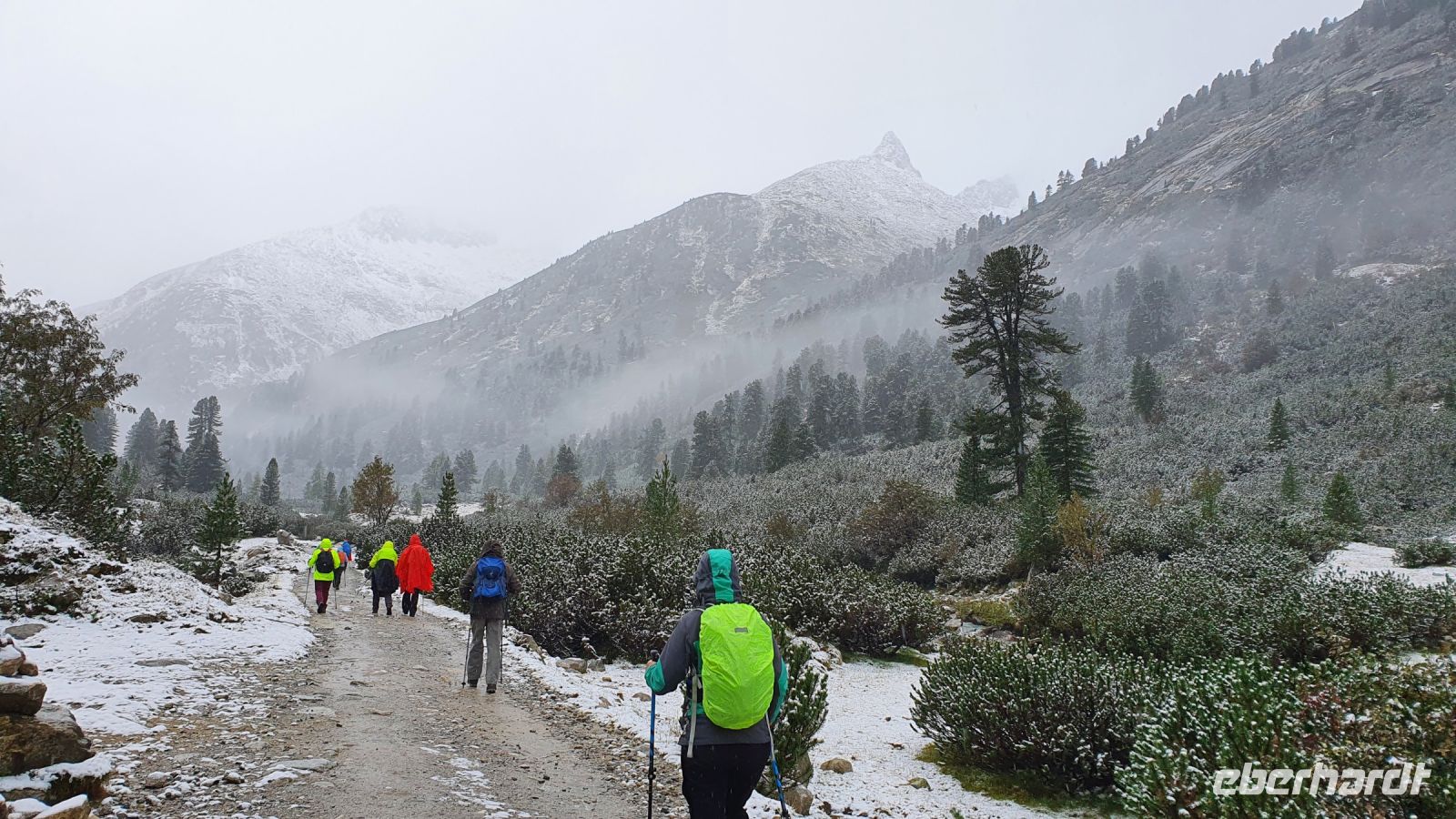 Wanderung vom Schlegeisspeicher nach Südtirol