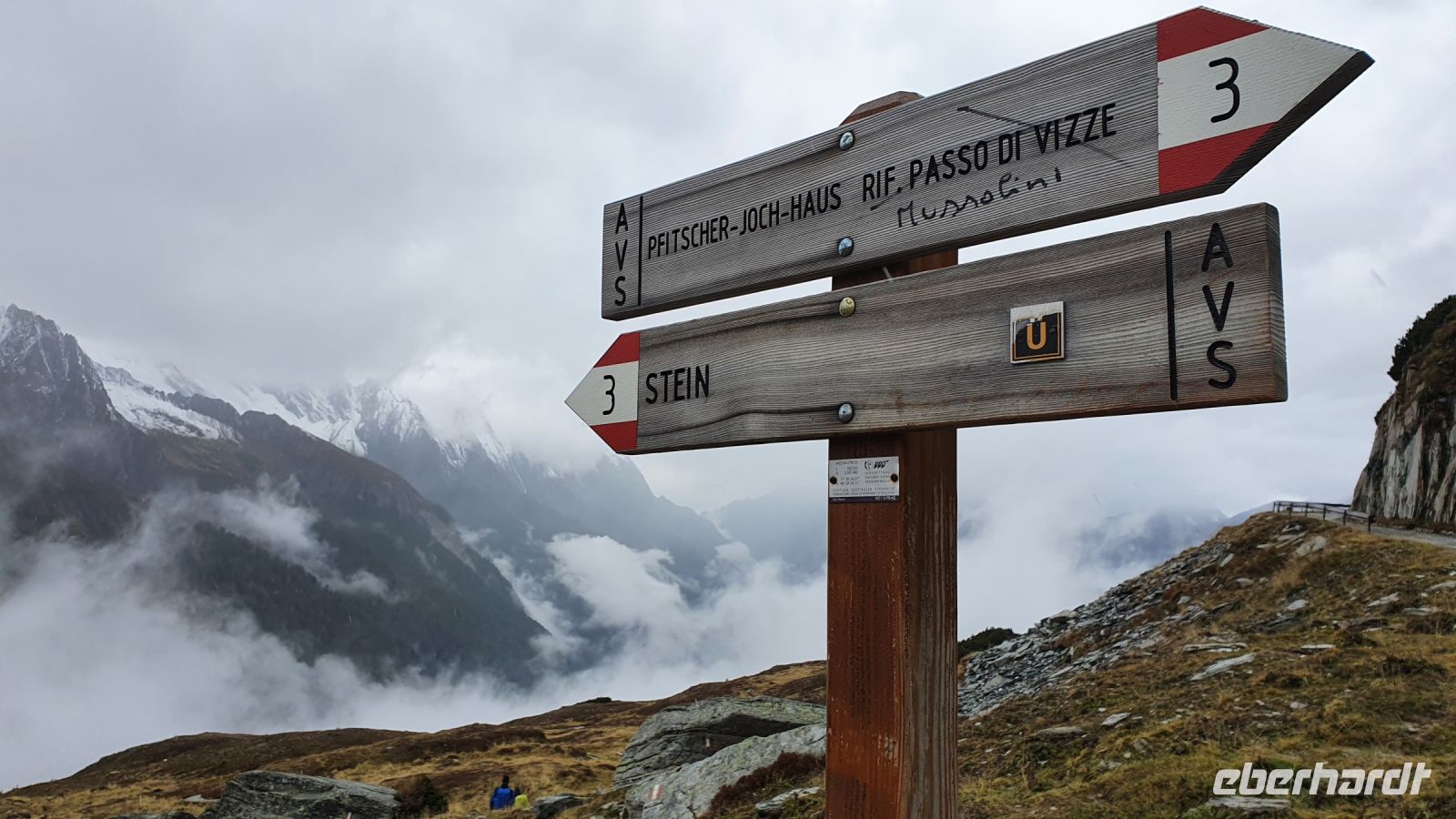 Wanderung vom Pfitscher Joch nach Stein