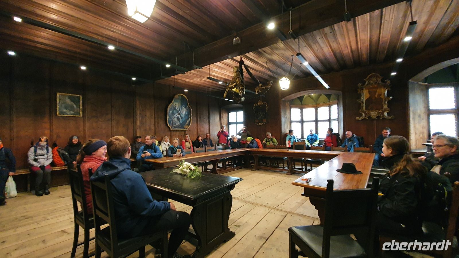 Sterzing, Ratssaal im Rathaus