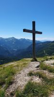 Gipfelkreuz an der Blaubergalm