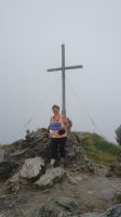 am Spieljochgipfelkreuz