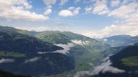 Blick ins Zillertal und zum Melchboden links