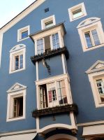 Sterzing, Neustadt, blaues Haus des Bergrichters