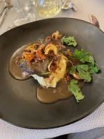 Abendessen im Hotel „Zum Gourmet“