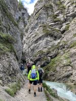 2. Etappe: durch die Gleirsch-Klamm