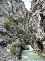 2. Etappe: durch die Gleirsch-Klamm