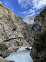 2. Etappe: durch die Gleirsch-Klamm