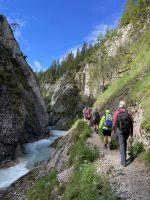 2. Etappe: durch die Gleirsch-Klamm