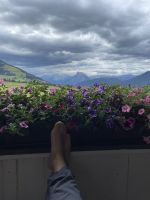 2. Etappe: Ankunft im Hotel in Axams