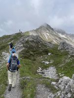 Am Ruhetag: Aufstieg zum Niederen Burgstall