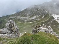 Am Ruhetag: Aufstieg zum Niederen Burgstall