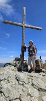 Kreuzjoch Gipfel - mit 2330 m höchster Punkt der AÜ