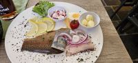 geräucherte Forelle im Kramerwirt