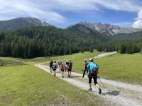 4. Etappe: Aufstieg zum Blaser