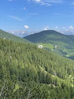 4. Etappe: Aufstieg zum Blaser; Blick zurück