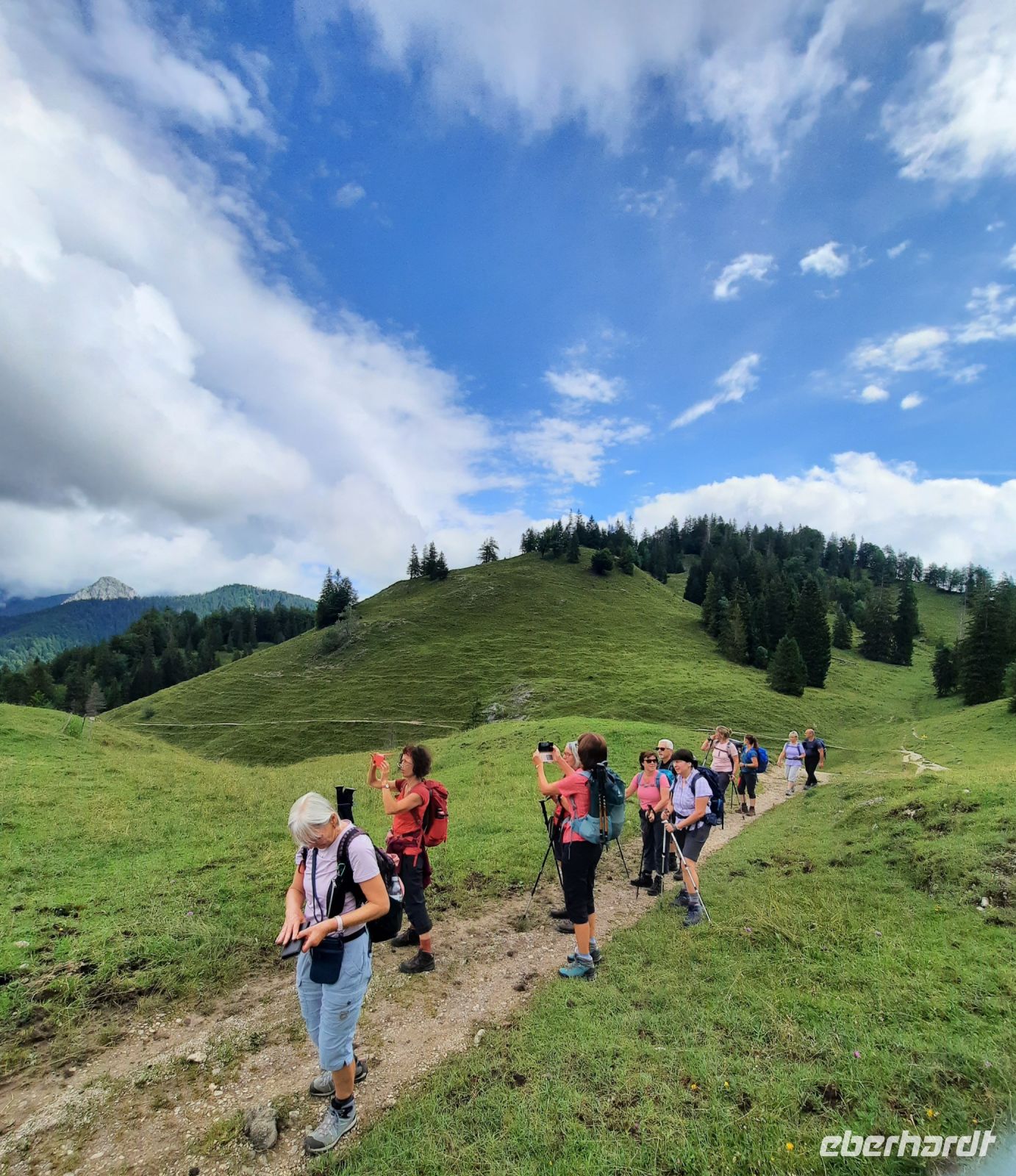 Weg in Richting Schildenstein