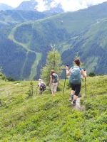 Traumhafter Weg zum Gasthof Melchboden
