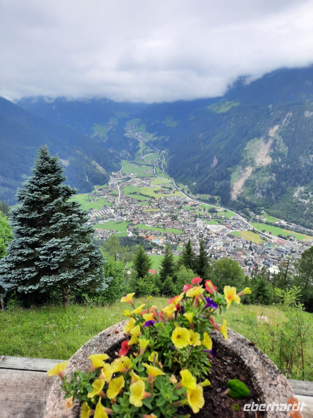 Blick auf Mayrhofen