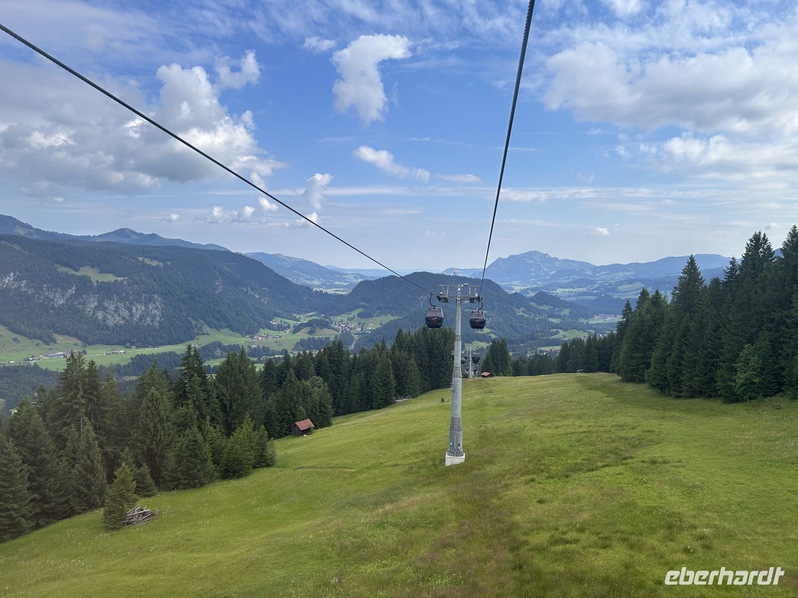 Bergfahrt mit der Söllereckbahn