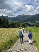 auf dem Riezler Panoramaweg nach Riezlern