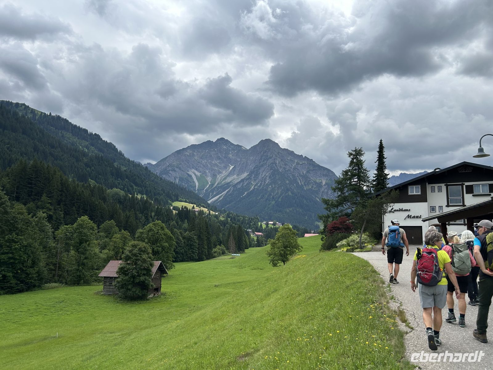 weitere Wanderung nach Mittelberg