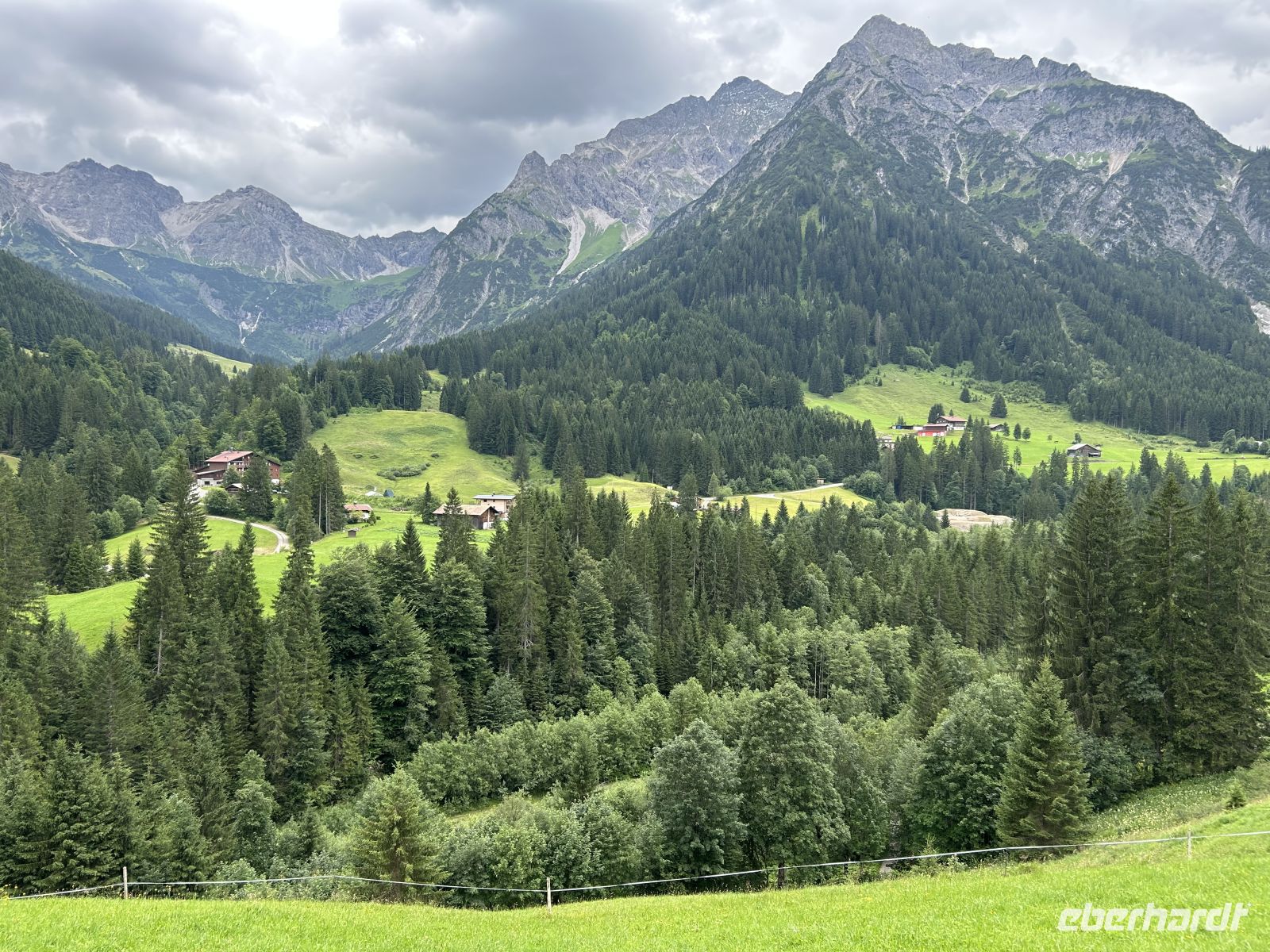 Bergpanorama im Kleinwalsertal