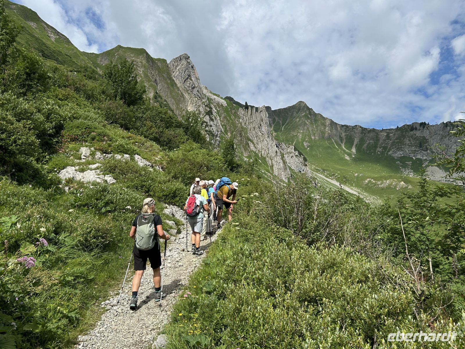 Aufstieg zum Hochalppass