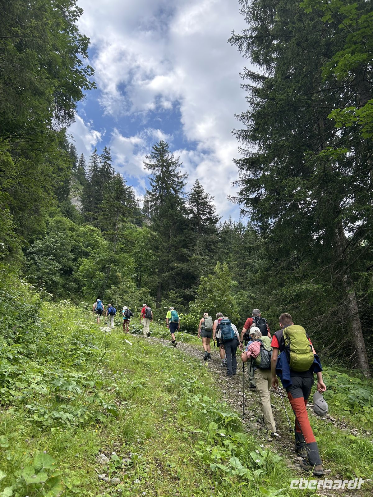 Aufstieg zum Körbersee